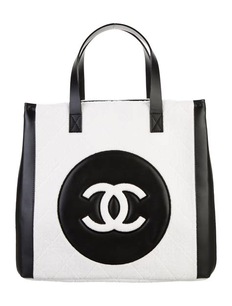 chanel beach bag 2017|chanel terry cloth beach bag.